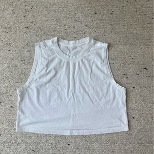 lululemon athletica All Yours Cropped Cotton Tank Top